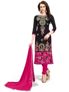 Maroosh Ethnic Motifs Embroidered Cotton Unstitched Dress Material
