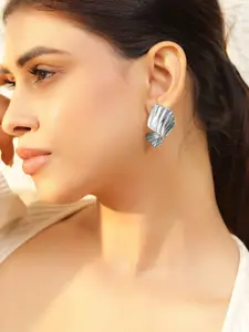 Rubans Voguish Stainless Steel TarnishFree Waterproof Demi-Fine Sculptural Studs