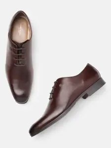 Kenneth Cole Men Round Toe Leather Formal Derbys