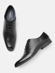 Kenneth Cole Men Round Toe Leather Formal Derbys