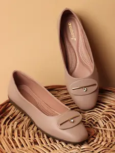 DressBerry Women Embellished Ballerinas with Bows Flats