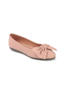 DressBerry Women Embellished Ballerinas with Bows Flats