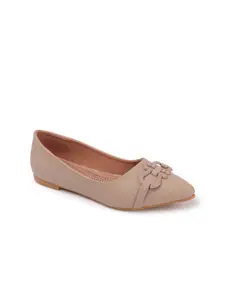 DressBerry Women Embellished Ballerinas with Bows Flats
