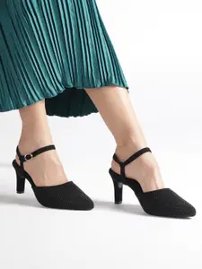 Marc Loire Embellished Party Kitten Pumps