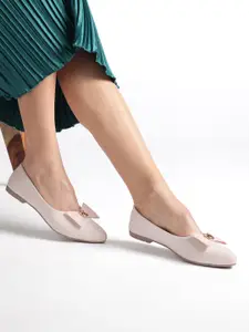 Marc Loire Women Embellished Party Ballerinas with Bows Flats