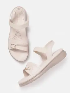 Marc Loire Women Open Toe Flats with Buckles