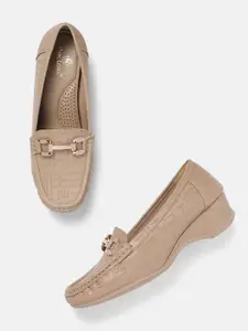 Marc Loire Women Embellished Buckled Loafers