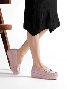 Marc Loire Women Buckled Loafers