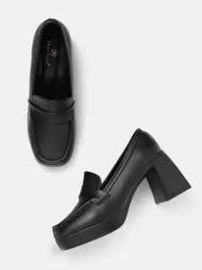 Marc Loire Block Heeled Loafers
