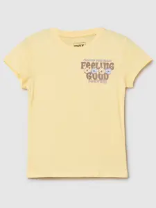 max Boys Graphic Printed Round Neck Cotton T-shirt