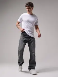 VUDU Men Comfort Mid-Rise Light Fade Regular Fit Jeans