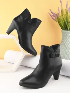 The Roadster Lifestyle Co Women Kitten Heeled Regular Boots