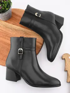 The Roadster Lifestyle Co. Women Block Heeled Regular Boots