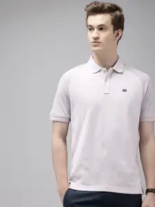 Arrow Raglan Sleeves Polo Collar T-shirt