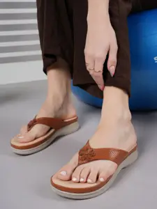 DressBerry Women T-Strap Flats