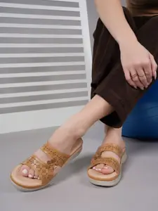 DressBerry Women Open Toe Flats