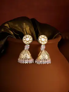 Zaveri Pearls Contemporary Jhumkas Earrings