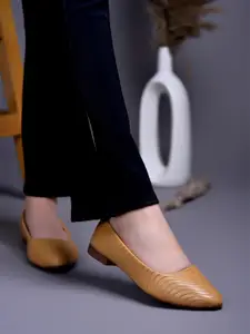 Shoetopia Women Pointed Toe Ballerinas Flats