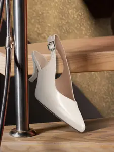 BAGATT Women Leather Kitten Pumps