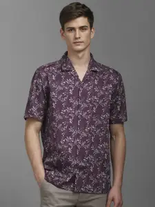Louis Philippe Sport Men Tropical Printed Cotton Casual Shirt