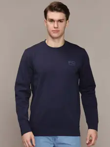 French Connection Men Round Neck Sweatshirt