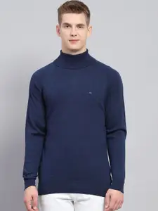 Monte Carlo Men High Neck Pullover Sweater