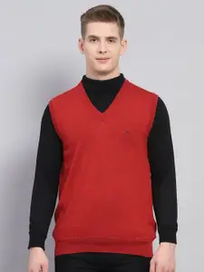 Monte Carlo Men V Neck Woollen Sweater Vest