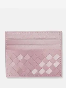 CARRY CITY Women Geometric Textured Card Holder