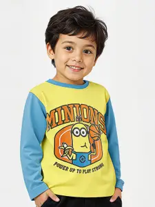 The Souled Store Boys Graphic Printed Cotton Minions T-shirt