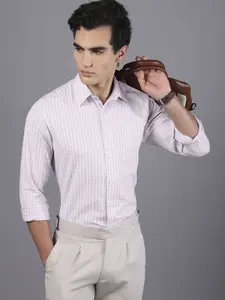 DON VINO Men India Slim Fit Checked Formal Shirt