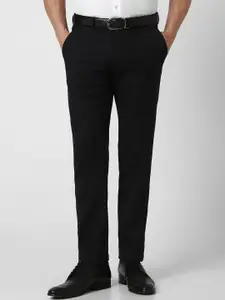 Peter England Men Slim Fit Formal Trousers