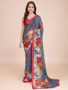 KALINI Floral Printed Saree