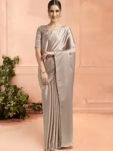 Mitera Ready to Wear Saree With Sequence Lace