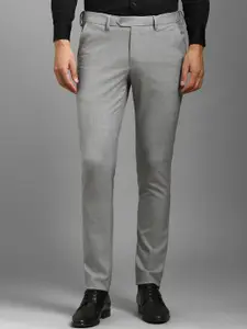Louis Philippe Men Slim Fit Mid-Rise Formal Trousers
