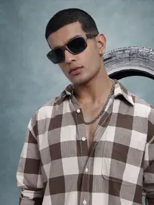 Roadster Relaxed Fit Checked Casual Shirt