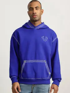 True Religion Men Hooded Pullover Sweatshirt