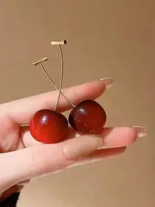 Celestique Gold-Plated Contemporary Drop Earrings