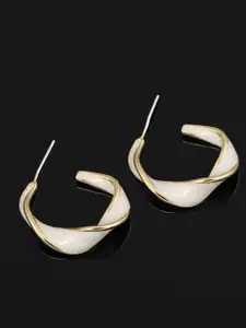 Celestique Contemporary Hoop Earrings