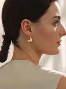 Celestique Contemporary Hoop Earrings