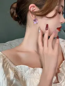 Celestique Gold-Plated Contemporary Studs