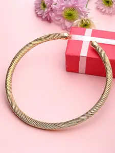 VOGUE PANASH 18KT Gold Plated Stainless Steel Tarnish-Free Waterproof Necklace