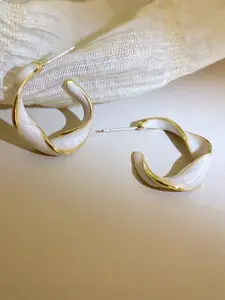 Celestique Contemporary Hoop Earrings