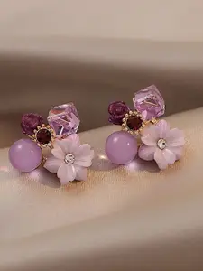 Celestique Flral Shaped Studs