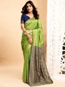 KALINI Woven Design Zari Banarasi Saree