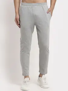DOOR74 Men Relaxed-Fit Mid-Rise Track Pant