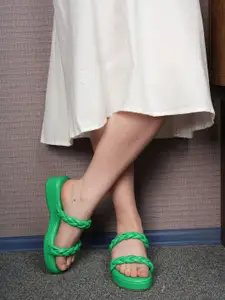 Lavie Women Open toe Flatform Sandals