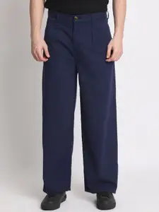 The Roadster Lifestyle Co Men Baggy Fit Chinos Trousers