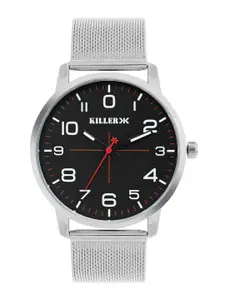 Killer Men Brass Dial & Straps Analogue Watch KL24-3A