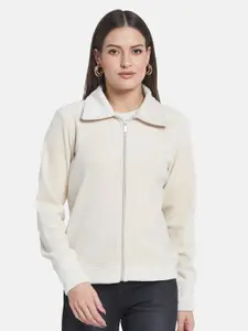 METTLE Women Front-Open Sweatshirt