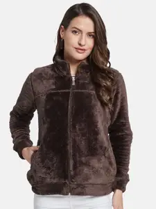 METTLE Women Front-Open Sweatshirt